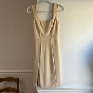 Show me your Mumu Dress Cream Sleeveless XS EUC